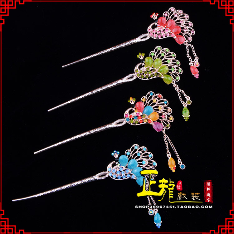 蔡甸头饰化妆用品饰品花旦小姐青衣头饰簪子发簪 发簪