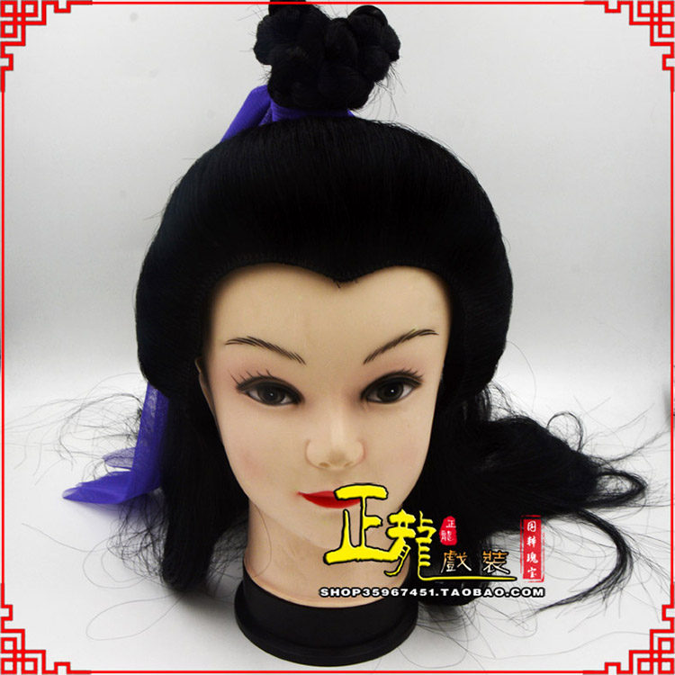 蔡甸小生头套董永头套古装假发青年头套