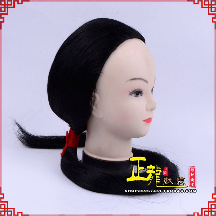 蔡甸古装影视演出头套花旦假发 真发古装发