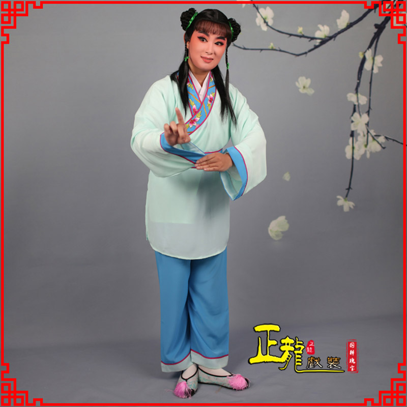 蔡甸歌仔戏童生小孩影视银心四九服 书童衣