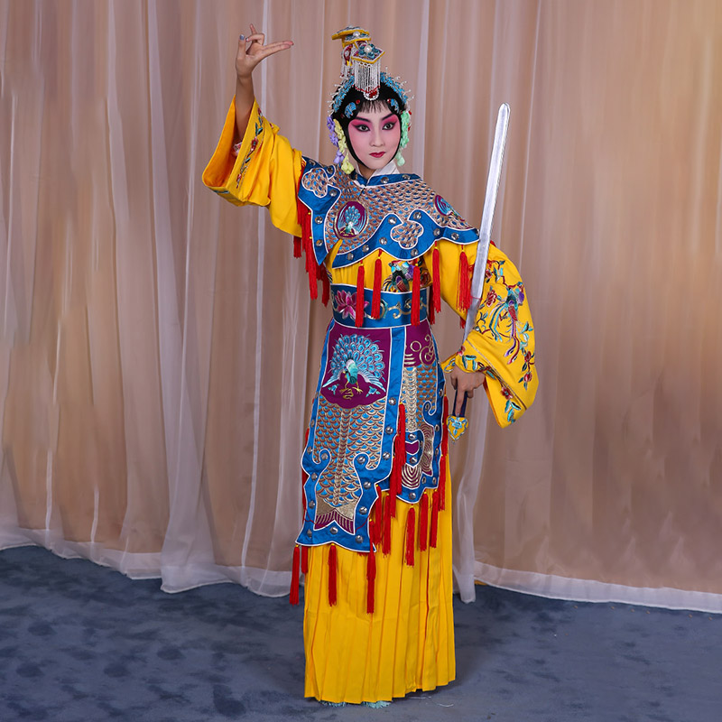 蔡甸霸王别姬虞姬服 软绉别姬服