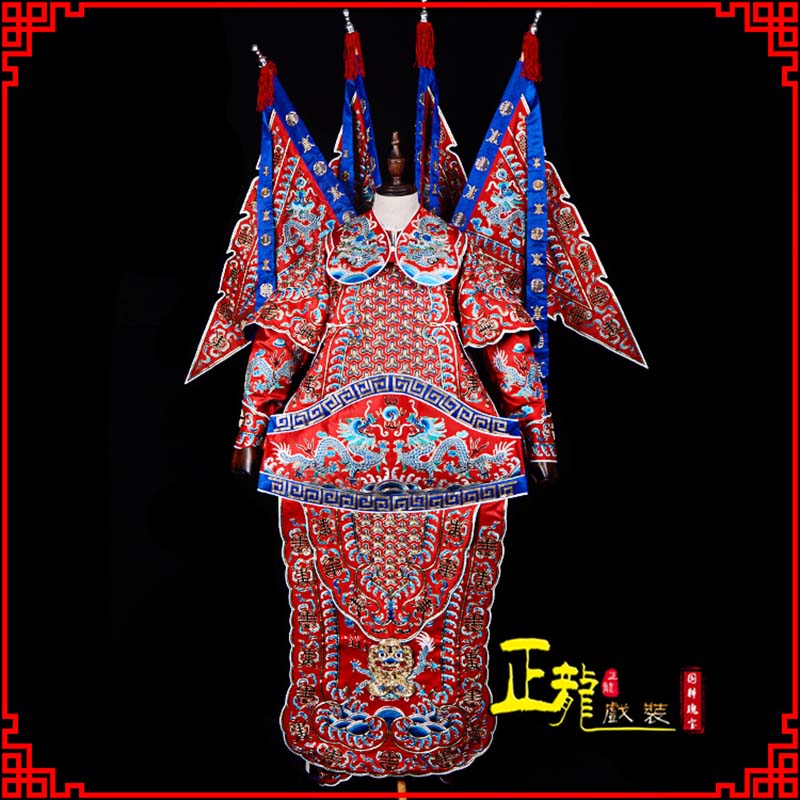 蔡甸武生戏服戏曲武将靠